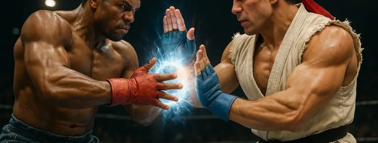 Парирование и тайминги в Street Fighter: новые алгоритмы реакции бойцов