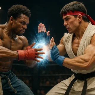 Парирование и тайминги в Street Fighter: новые алгоритмы реакции бойцов
