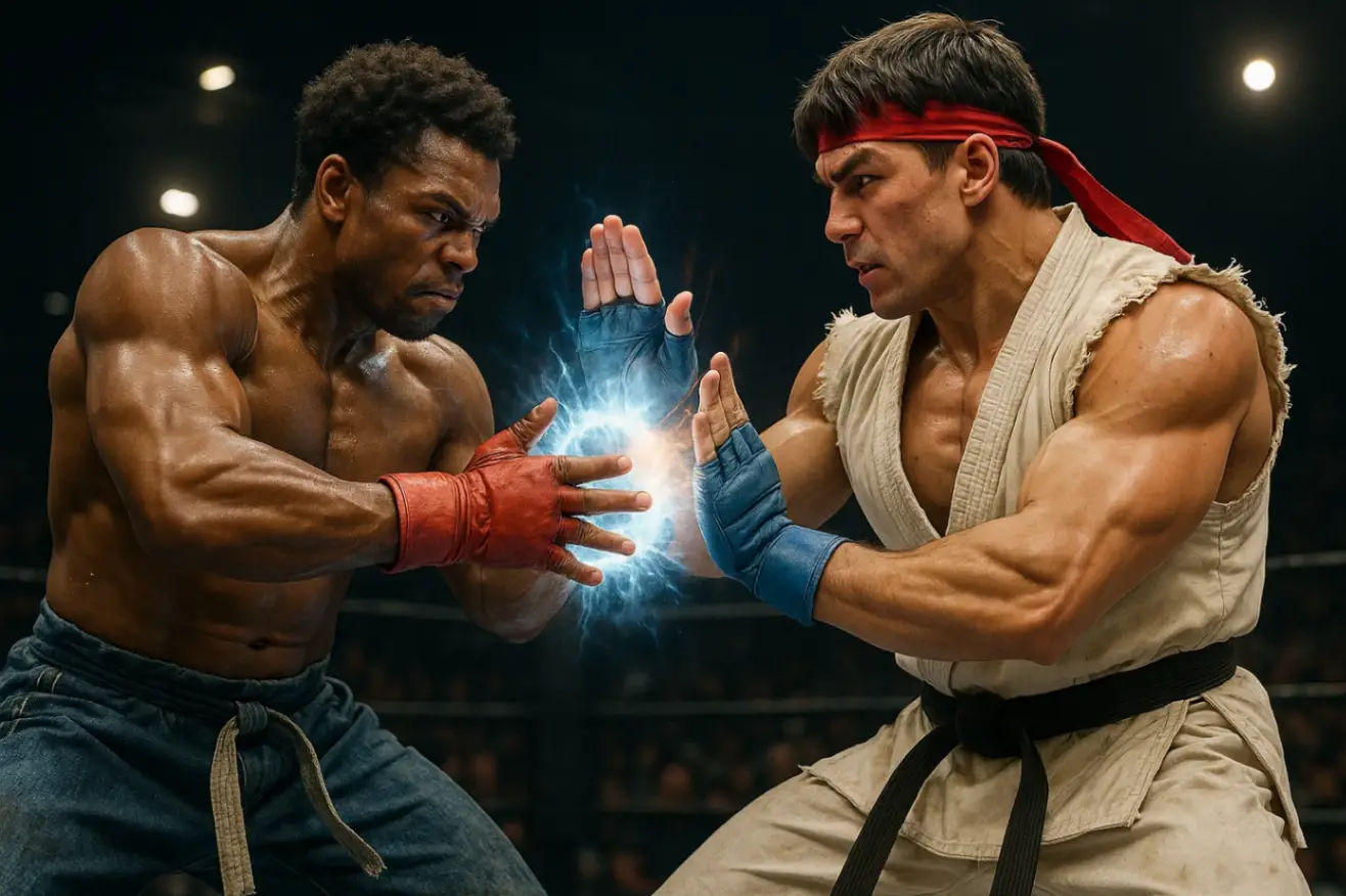 Парирование и тайминги в Street Fighter: новые алгоритмы реакции бойцов