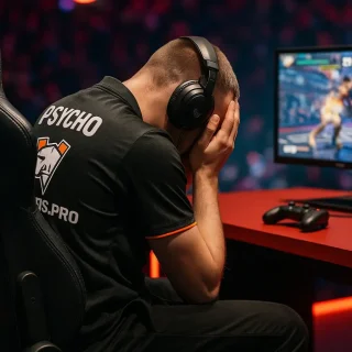 обзор падения Psycho из Virtus.pro на EWC 2025 по Street Fighter 6