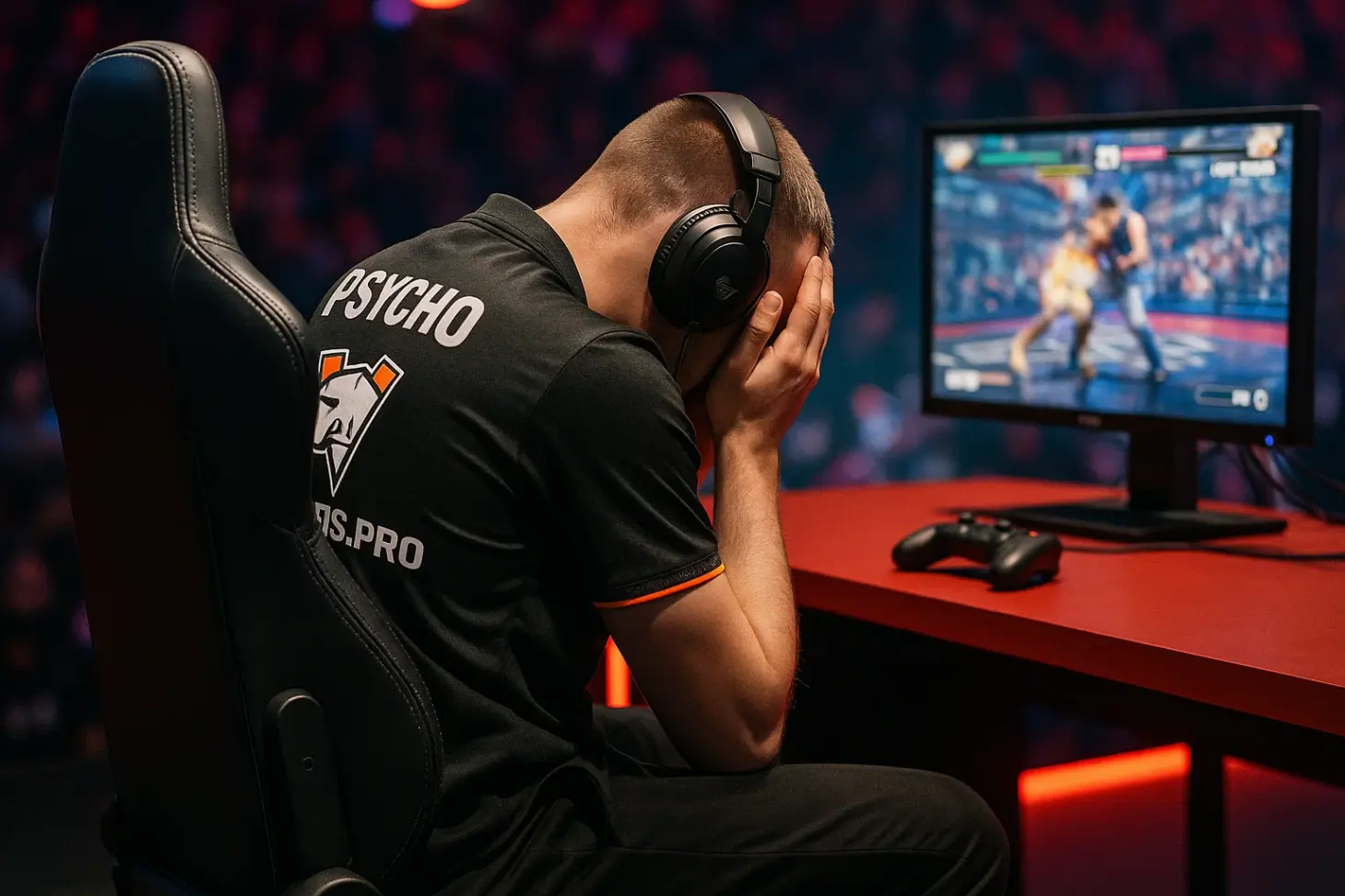 обзор падения Psycho из Virtus.pro на EWC 2025 по Street Fighter 6